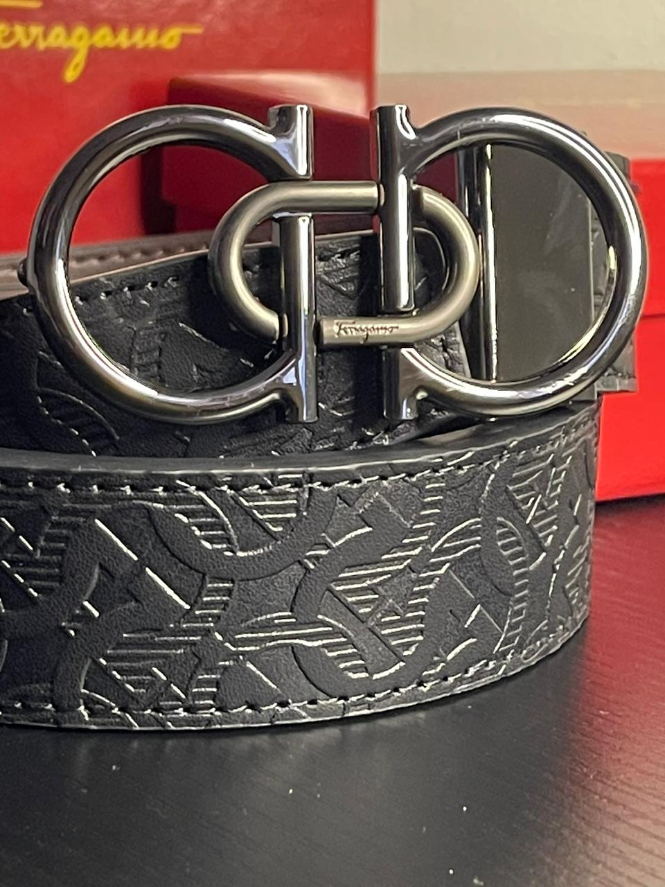 Cinturón Ajustable Unisex – Negro Elegante (XS a XG)