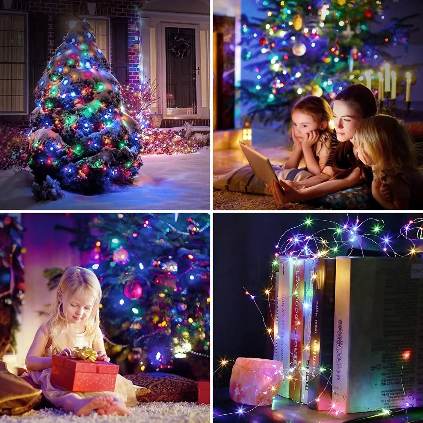 2/5/10/20/30M USB ✨ Luces LED Decorativas USB 💫 8 Modos + Control Remoto 🌈 Ideal para Navidad, Cuartos y Fiestas