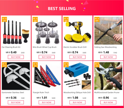 Cepillos Eléctricos para Taladro 🧽  Para tapicerías, alfombras, cuero, llantas y más. Incluye cepillos diferentes para toda superficie.