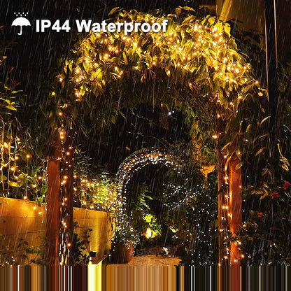 2/5/10/20/30M USB ✨ Luces LED Decorativas USB 💫 8 Modos + Control Remoto 🌈 Ideal para Navidad, Cuartos y Fiestas