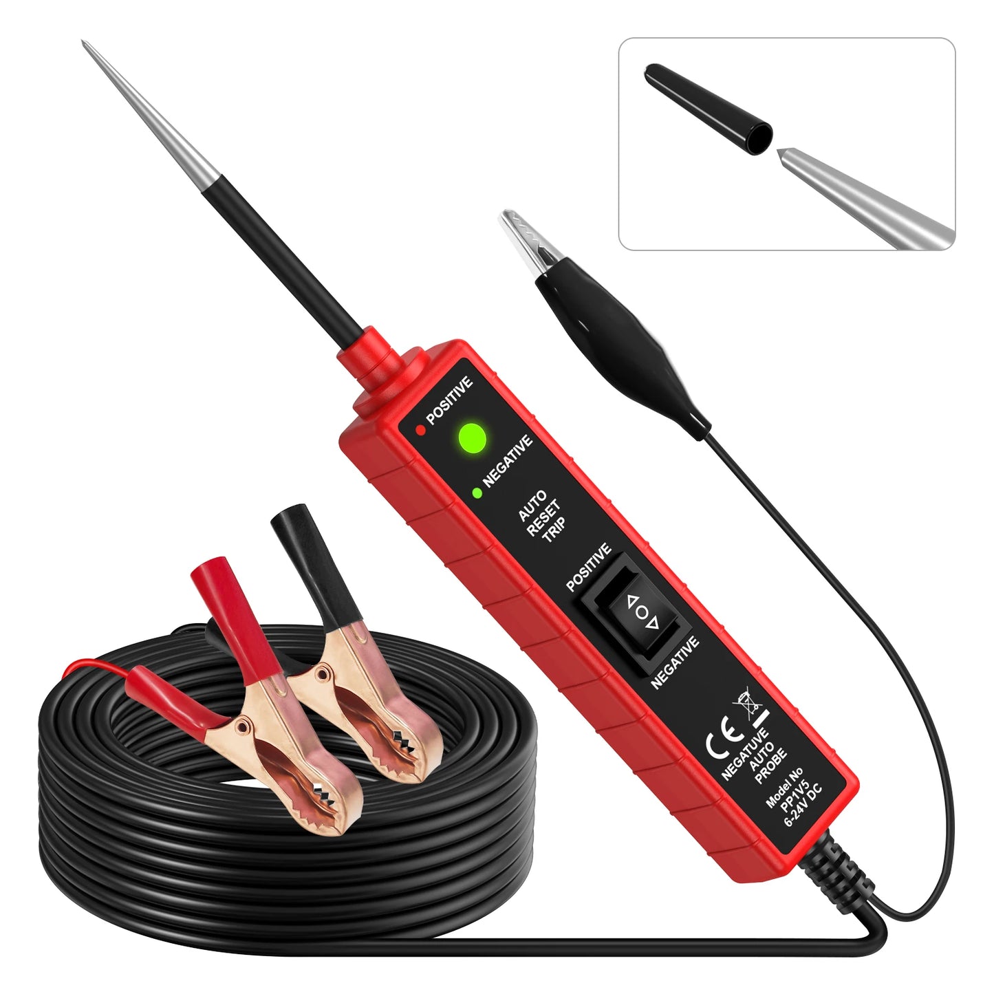 ¡Detecta fallas eléctricas al instante! ⚡ Probador de Circuitos 6-24V para Auto | Edición ViralDrops