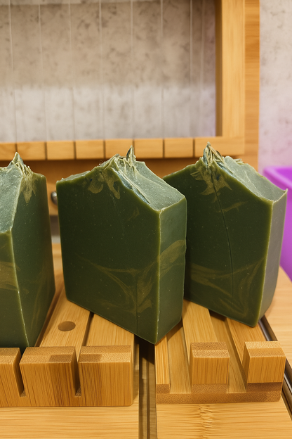 Pack de 3 Jabones Artesanales Maaya – Naranja Cúrcuma · Pitahaya · Romero